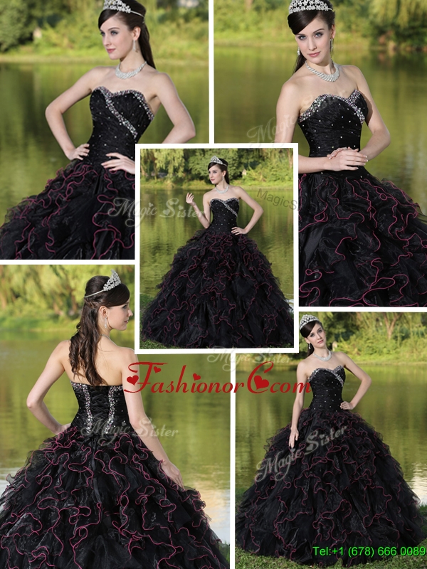 New Arrival  Beading Sweetheart Quinceanera Dresses with Ruffles Layered  ZY781AFOR