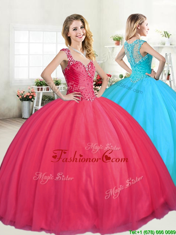big puffy red dress