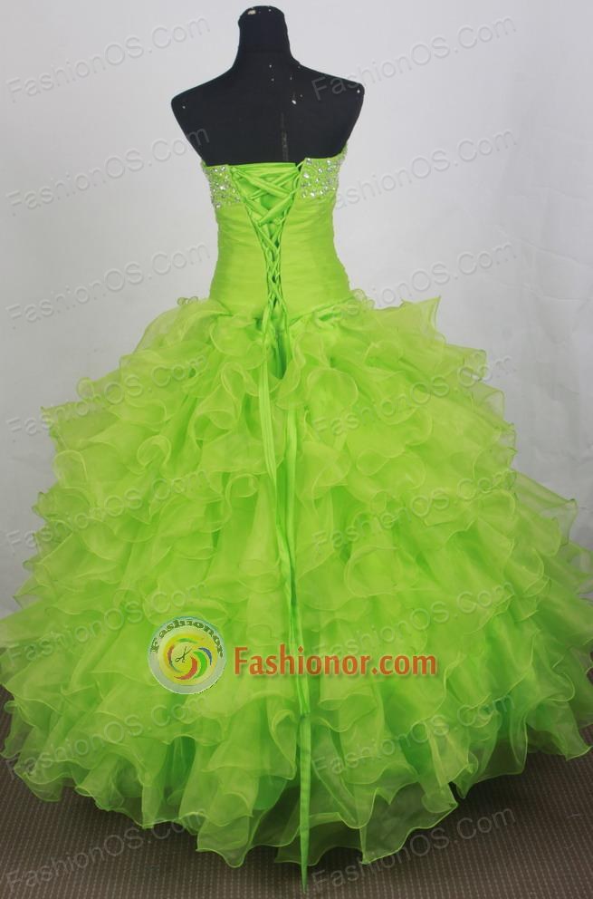 ball gowns cheap on Cheap Ball Gown Sweetheart Floor Length Lime Green Quinceanera Dress