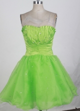 2012 Popular Short Strapless Mini-Length Prom Dresses Style WlX426126