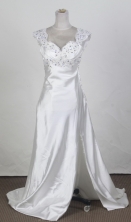 Elegant Empire Straps Brush White Prom Dress LHJ42881
