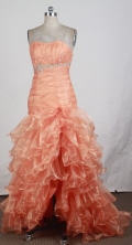 Popular Mermaid Strapless Brush Prom Dresses WlX426128