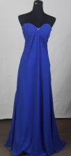 Popular Empire Sweetheart Floor-length Royal Blue Prom Dress LHJ42824
