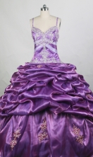 Beautiful Ball gown Strap Floor-length Quinceanera Dresses Style FA-W-r71