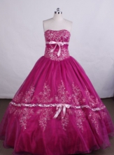 Beautiful Ball gown Sweetheart Floor-length Quinceanera Dresses Embroidery with Beading Style FA-Z-0