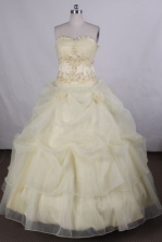 Beautiful Ball gown Sweetheart Floor-length Vintage Quinceanera Dresses Style L42408