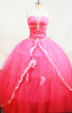 Formal Ball gown Strapless Floor-Length Quinceanera Dresses Style FA-Y-136