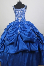 Luxurious  Ball Gown Straps Floor-length Quinceanera Dress ZQ12426069