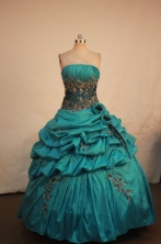 Popular Ball gown Strapless Floor-length Vintage Quinceanera Dresses Style FA-W-323