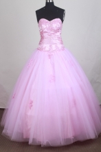 Pretty A-line Sweetheart Floor-length Vintage Quinceanera Dress ZQ12426047