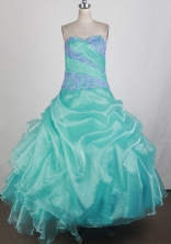 Pretty Ball Gown Sweetheart Floor-length Vintage Quinceanera Dress ZQ12426061