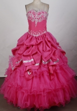 2012 Unique Ball Gown Sweetheart Floor-Length Quinceanera Dresses Style JP42676