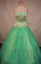 Beautiful Ball Gown Strapless Floor-Length Quinceanera Dresses Style X042464