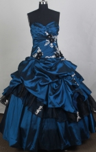 Discount Ball gown Sweetheart Floor-length Quinceanera Dresses Style FA-W-r07
