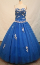 Discount Ball gown Sweetheart neck Floor-Length Quinceanera Dresses Style FA-Y-119