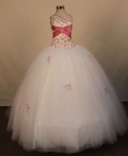 Exquisite Ball Gown Strapless Floor-Length Quinceanera Dresses Style FA-S-393