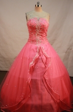 Modest Ball gown Strapless Floor-Length Quinceanera Dresses Style FA-Y-139