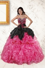 Trendy Multi Color Ball Gown Ruffled Quinceanera Dresses XFNAOA16FOR