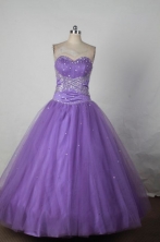 Exquisite Ball gown Strapless Floor-Length Quinceanera Dresses Style FA-Y-07