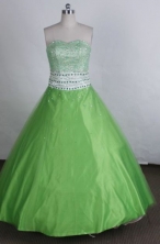 Exquisite Ball gown Sweetheart neck Floor-Length Quinceanera Dresses Style FA-Y-209