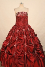 Fashionable Ball gown Strapless Floor-Length Quinceanera Dresses Style FA-Y-69