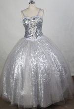 Popular Ball gown Strap Floor-length Quinceanera Dresses Style FA-W-r72