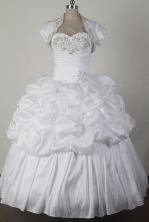 2012 Cheap Ball Gown Sweetheart Floor-length Qunceanera Dress Style RQDC08