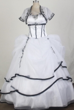 2012 Elegant Ball Gown Sweetheart Floor-length Qunceanera Dress Style RQDC017