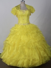 2012 Elegant Ball Gown Sweetheart Floor-length Qunceanera Dress Style RQDC03
