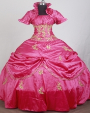 2012 Modest Ball Gown Strapless Floor-length Qunceanera Dress  Style RQDC09