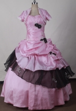 2012 Romantic Ball Gown Sweetheart Floor-length Qunceanera Dress Style RQDC02