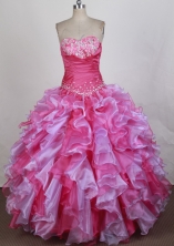 Discount Ball gown Sweetheart Floor-length Quinceanera Dresses Style FA-W-r25