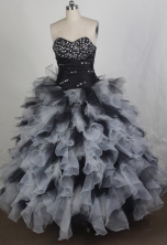 Exquisite Ball gown Sweetheart Floor-length Quinceanera Dresses Style FA-W-r73