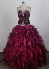 Fashionable Ball Gown Sweetheart Floor-length Quinceanera Dress ZQ12426030
