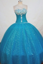Beautiful Ball Gown Sweetheart-neck Floor-length Quinceanera Dresses Style FA-W-306