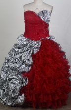 Gorgeous Ball Gown Sweetheart Neck Floor-length Quinceanera Dress LZ426073