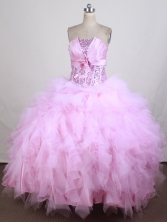 Luxury Ball Gown Strapless Floor-length Quinceanera Dress ZQ12426056