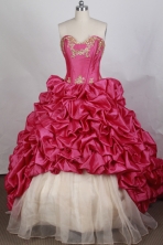 Pretty Ball gown Sweetheart-neck Sweep Train Quinceanera Dresses Style FA-W-r45