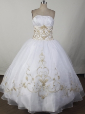 2012 Brand New Ball Gown Strapless Floor-Length Quinceanera Dresses Style JP42683