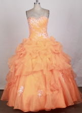 2012 Unique Ball Gown Sweetheart Neck Floor-Length Quinceanera Dresses Style JP42613