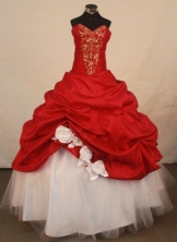 Beautiful Ball Gown Sweetheart Floor-length Quinceanera Dresses Appliques Style FA-Z-0305