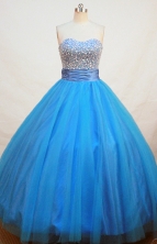 Discount Ball gown Strapless Floor-length Quinceanera Dresses Style FA-W-211