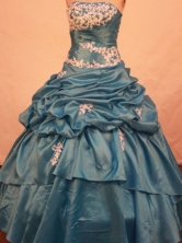 Discount Ball gown Strapless Floor-length Quinceanera Dresses Style FA-W-319