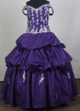 Exquisite Ball Gown Off The Shoulder  Floor-length Quinceanera Dress ZQ12426080