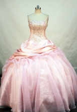 Gorgeous Ball gown Strapless Floor-length Quinceanera Dresses Style FA-W-251
