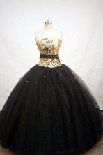 Popular Ball gown Strapless Floor-length Quinceanera Dresses Style FA-W-233