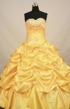 Popular Ball gown Strapless Floor-length Quinceanera Dresses Style FA-W-259