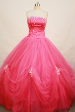 Popular Ball gown Strapless Floor-length Quinceanera Dresses Style FA-W-267