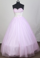 2012 Elegant Ball Gown Sweetheart Neck Floor-Length Quinceanera Dresses Style JP42643
