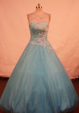 Beautiful Ball gown Sweetheart-neck Floor-length Quinceanera Dresses Style FA-W-393